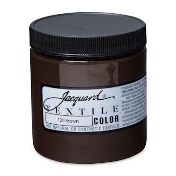 Open in modal - Jacquard Textile Color - Brown, 8 oz jar