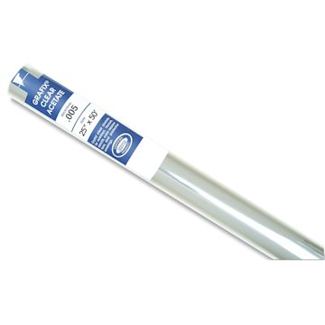 Open in modal - Grafix Clear Acetate - 25" x 50 ft x .005", Roll