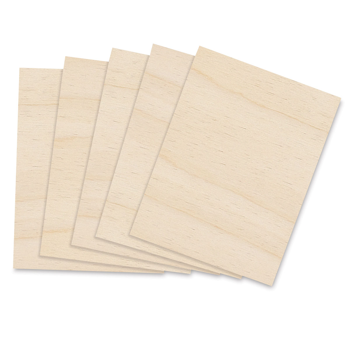 Birch Plywood Artist Art Palette for Mixing Paint thumb hole - 4mm thick