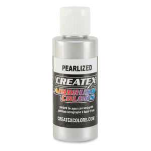 Createx Airbrush Color - 2 oz, Pearl Silver