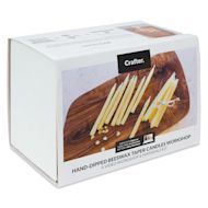 Crafter Hand-Dipped Beeswax Taper Candles Workshop