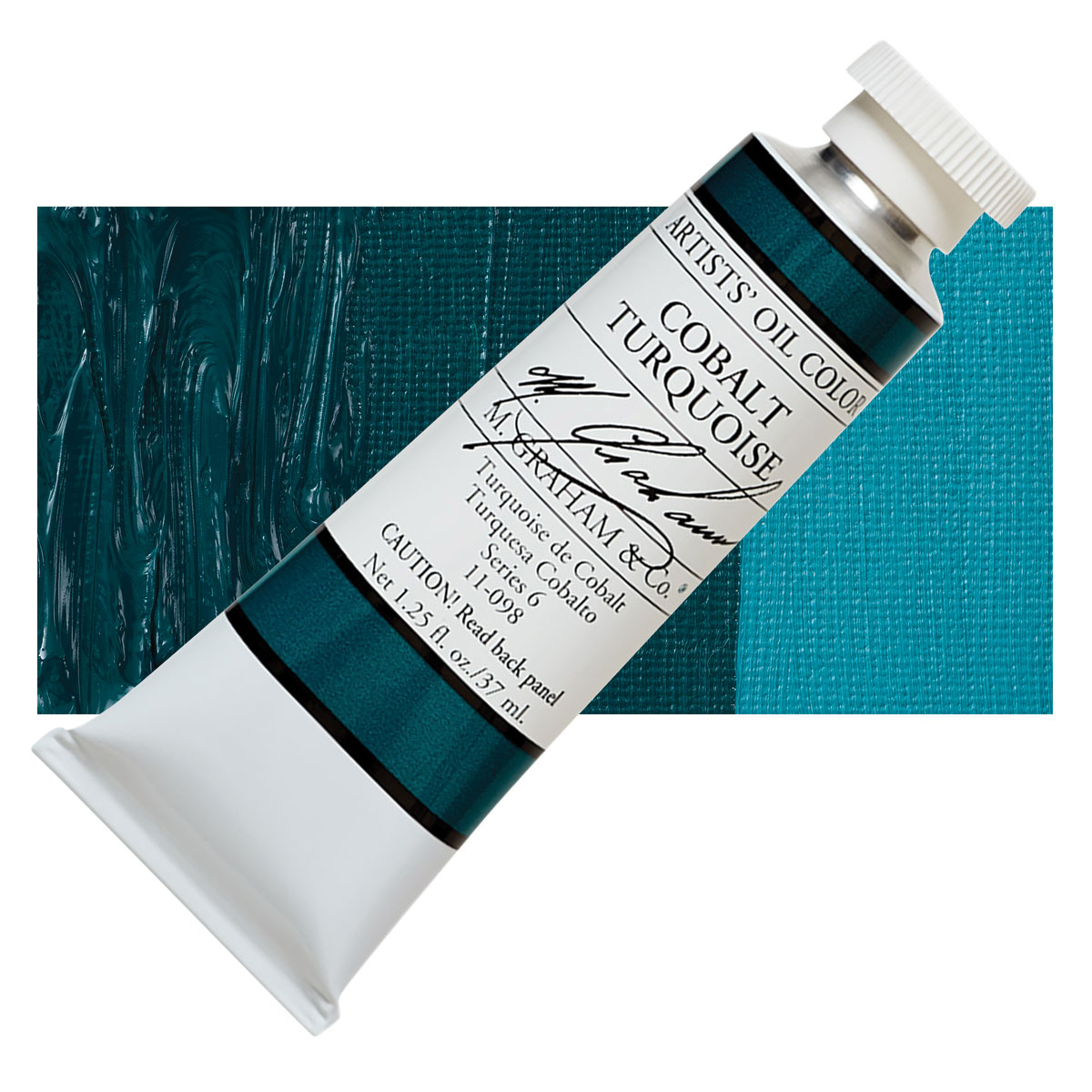 M. Graham Artists' Oil Color - Cerulean Blue, 37 ml