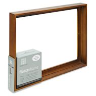 Ampersand Floaterframe - Thin, Walnut, 12" x 16", 1-1/2"