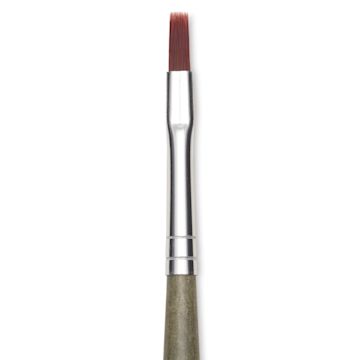 Open in modal - Da Vinci Forte Synthetic Brush - Bright, Short Handle, Size 2, close-up