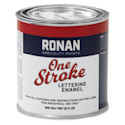 Ronan One Stroke Lettering Enamel - Rubine Red, Half Pint