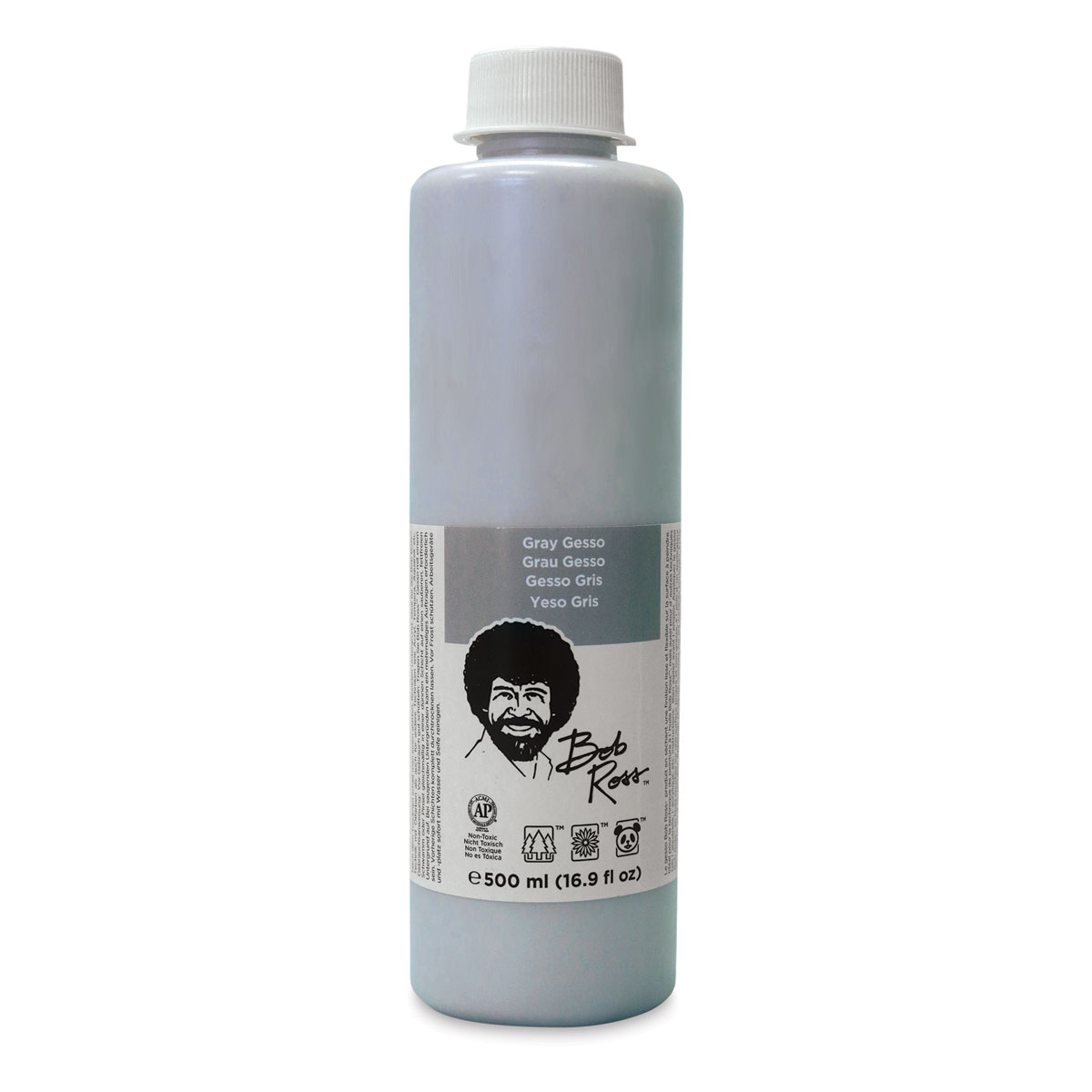 Bob Ross Black Gesso 16fl oz. 473ml. New.