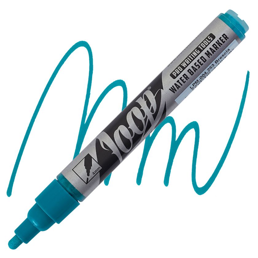 Loop WaterBased Acrylic Marker Brescia, 4 mm BLICK Art Materials