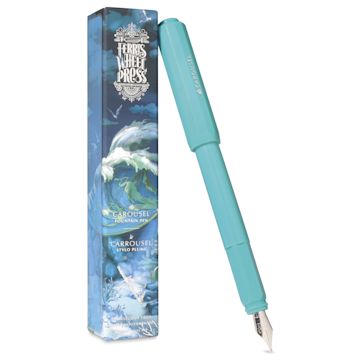 Open in modal - Ferris Wheel Press Carousel Fountain Pen - Tumultuous Tides, Fine, pen with box