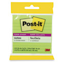 Post-it Super Sticky Notes - 4" x 4", World of Color Collection, Lined, Single Pad