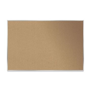 Open in modal - Ghent Open-Face Cork Board - 10 ft x 4 ft, Aluminum Frame