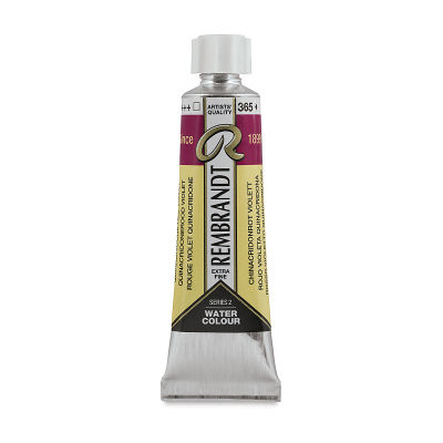 Rembrandt Artist Watercolors - Quinacridone Red Violet, 10 ml tube
