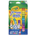 Crayola Ultra-Clean Washable Markers Classroom Pack - Assorted Colors,  Broad Tip, Set of 200