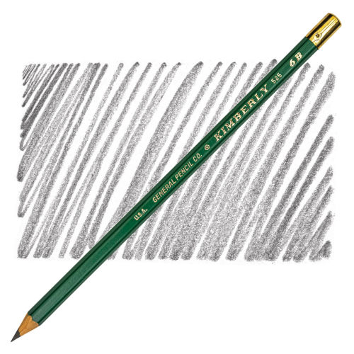 General's Pencils ~ Semi-Hex Graphite Drawing Pencils 4/Pkg ~ HB, 2B, 4B,  and 6B