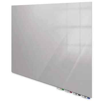 Ghent Aria Magnetic Glassboard - 4 ft x 8 ft, Gray