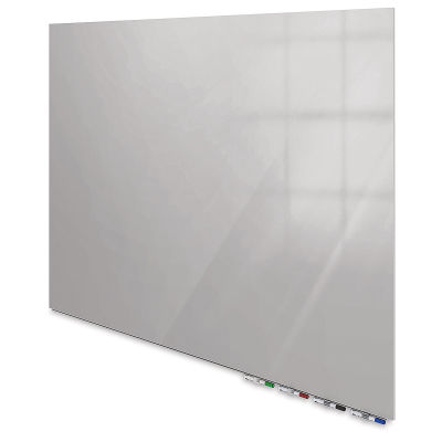 Ghent Aria Magnetic Glassboard - 4 ft x 8 ft, Gray