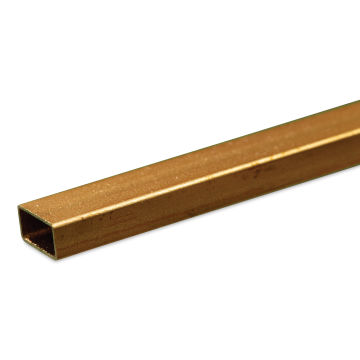 K&S Metal Tubing - Brass, Rectangular, 3/16" x 3/8" Diameter, 12"