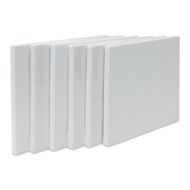 Strathmore 300 Series Slim Frame Stretched Cotton Canvas Pack - 8" x 10", Pkg of 6