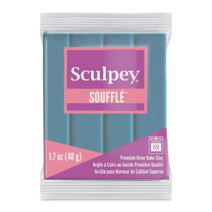 Sculpey Souffle - 1.7 oz bar, Bluestone