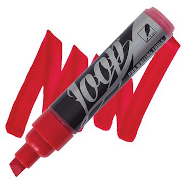 Open in modal - Loop Water-Based Acrylic Marker - Brighton, 10 mm marker and swatch
