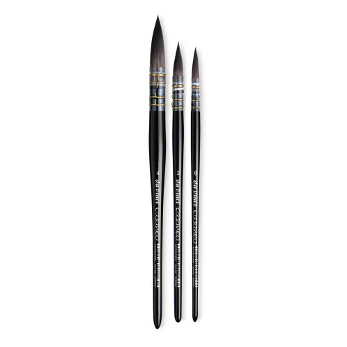 Da Vinci Casaneo Synthetic Squirrel Watercolor Quill Brush Set