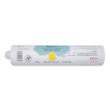 Open in modal - Cranfield Caligo Safe Wash Relief Ink Cartridge - Arylide Yellow, 300 g