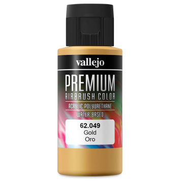 Vallejo Premium Airbrush Colors - 60 ml, Gold