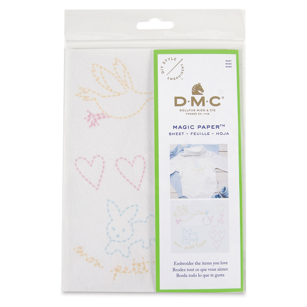 DMC Magic Paper Embroidery | Art Materials