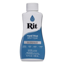 Rit Liquid Dye - Royal Blue, 8 oz (Bottle)