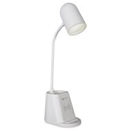 OttLite Aglow Organizer LED Desk Lamp with Wireless Charging
