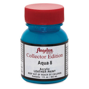 Angelus Leather Paint - 1 oz, Aqua (Collector Edition)