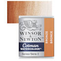 Winsor & Newton Cotman Watercolor - Bronze, Half Pan