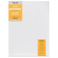 Blick Premier Stretched Cotton Canvas - Gallery Profile, Back-Stapled, 18" x 24"