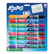 Expo 2-in-1 Dry Erase Markers