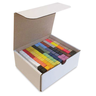 Enkaustikos EnkaustiKolor Paint Sets - Set of 99 pc Classpack in Assorted Colors shown in open package