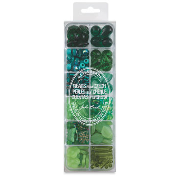 Czech Glass Bead Box Mixes - Front of package of The Amazon Bead Assortment