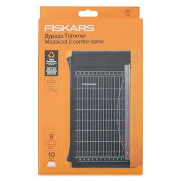 Open in modal - Fiskars Recycled Bypass Paper Trimmer - 9" x 5", packaging