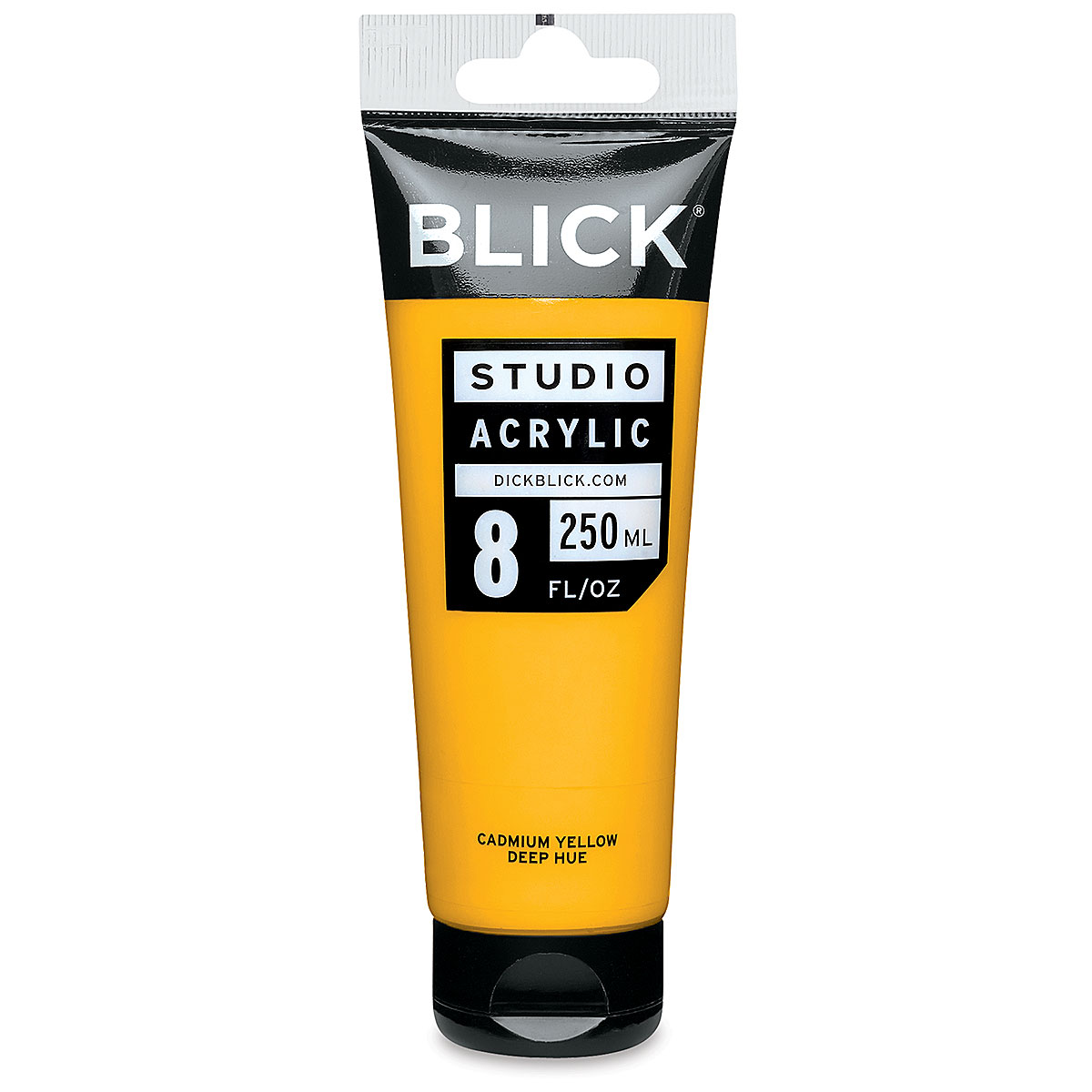 Blick Studio Acrylics - Mars Black, 4 oz Tube