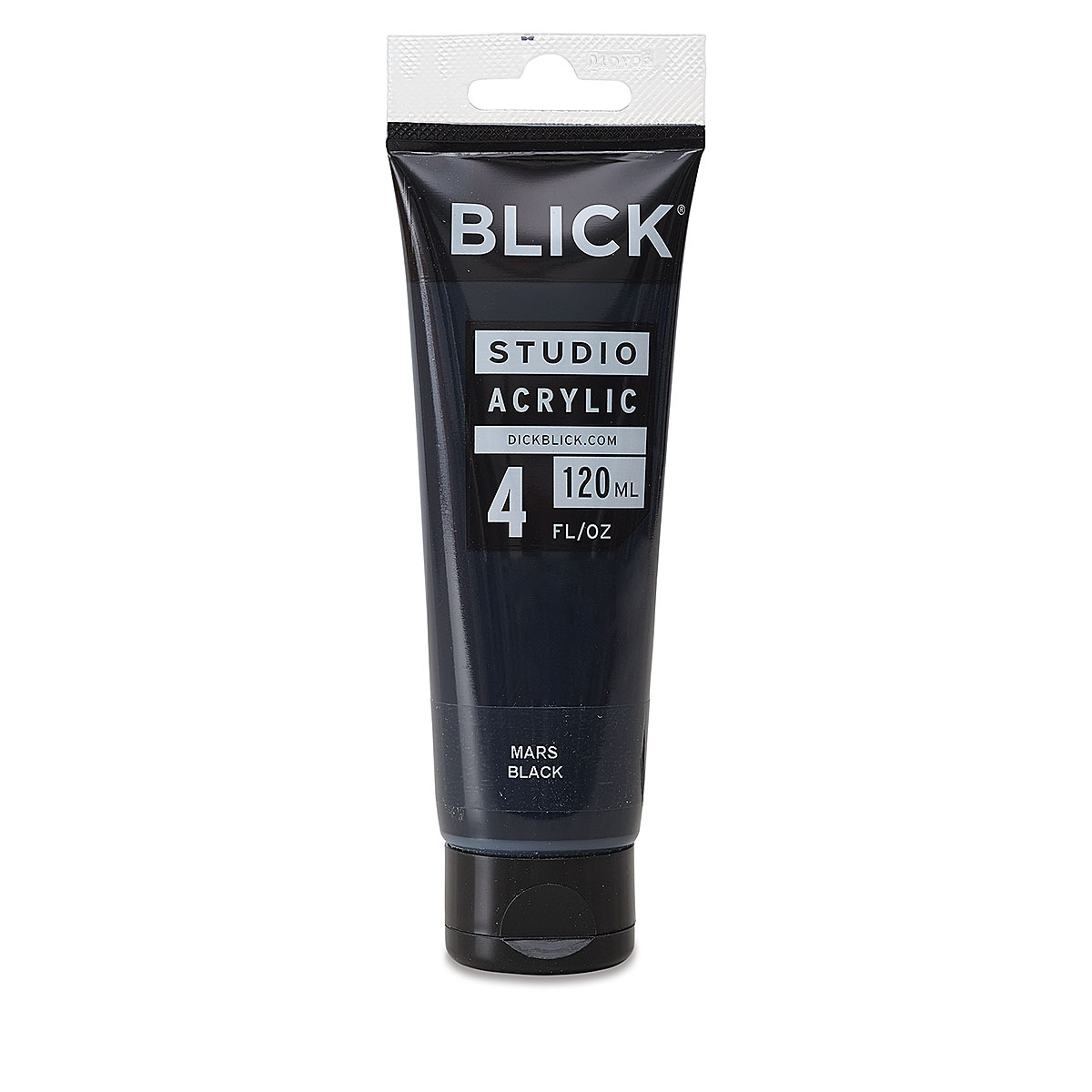 Blick Studio Acrylics - Mars Black, 4 oz tube
