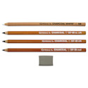General's Charcoal Pencils - Kit of 5