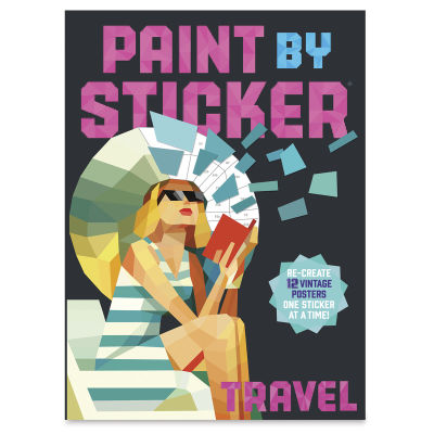 Paint By Sticker: Travel Sticker Book, Cover