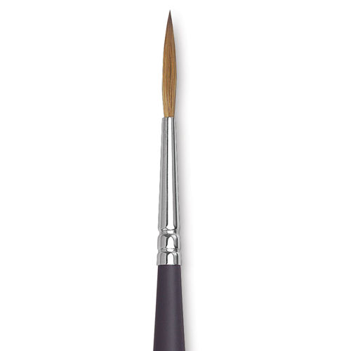 Winsor & Newton Professional Watercolor Synthetic Sable Brush - Rigger,  Size 6, Short Handle