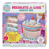 Bright Stripes Decorate-a-Cake Jewelry Box