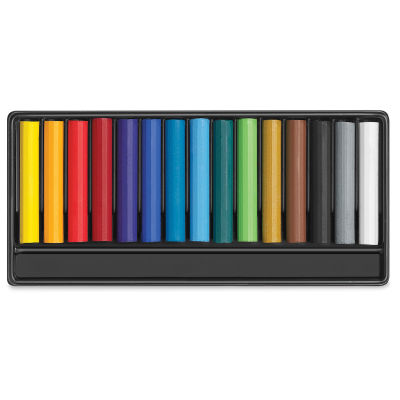 Caran d'Ache Swisscolor Wax Pastels - Set of 15 (set contents)