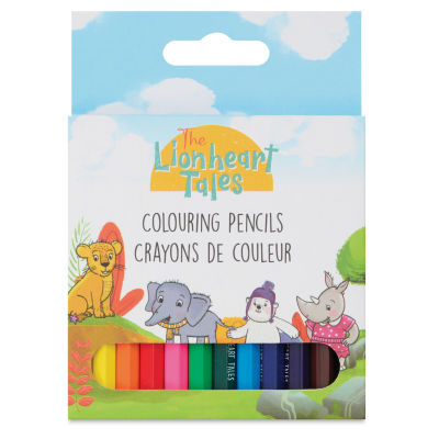 Manuscript The Lionheart Tales Mini Colored Pencils (front of packaging)