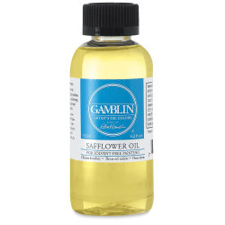 Gamblin Oil Medium - Safflower Oil, 4.2 oz Bottle