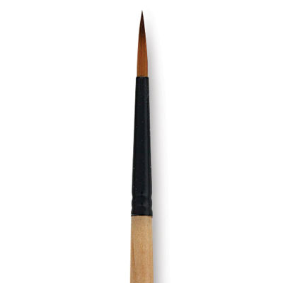 Dynasty Black Gold Brush - Round, Short Handle, Size 3