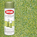 Krylon Glitter Blast Spray Paint - Citrus, 5.75 oz can