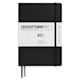 Leuchtturm1917 411 Notebook - Black, 5-3/4" x 8-1/4", Blank