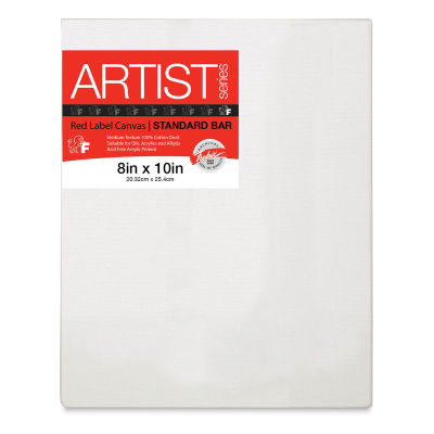 Fredrix Red Label Cotton Canvas - 8" x 10", 3/4" Profile