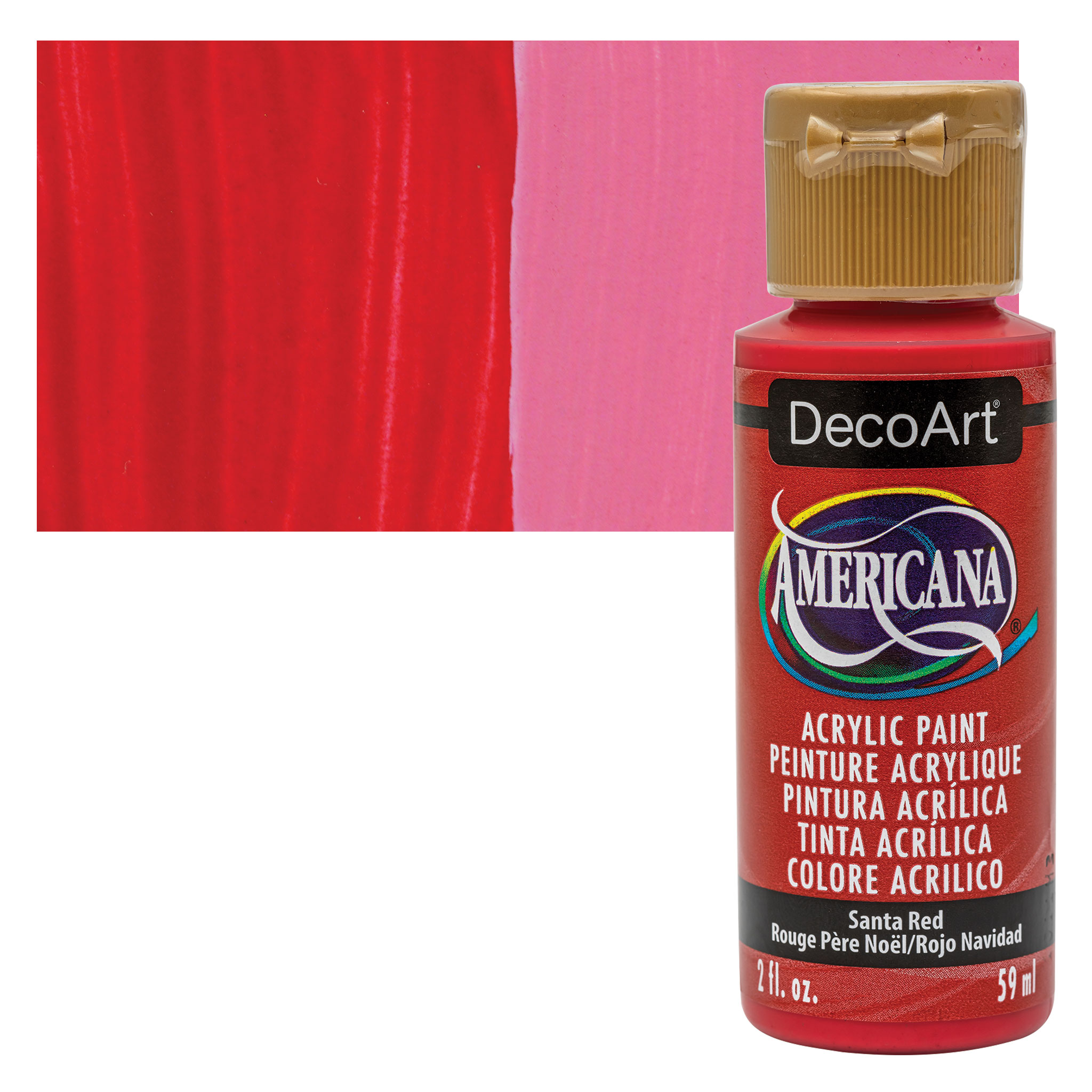 DecoArt Americana 2 oz. Cherry Red Acrylic Paint DA159-3 - The Home Depot
